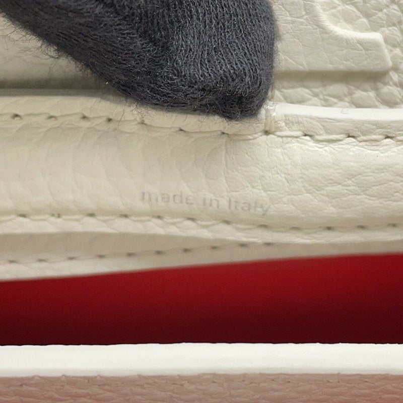 ルイヴィトン ハンドバッグ トリヨンレザー  LV×YK カプシーヌ BB M21637 2way 草間弥生 コラボ 白