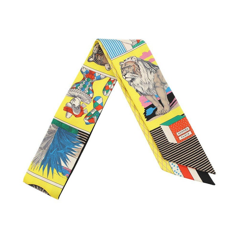 エルメス スカーフ ツイリー グラン・テアトル・ヌーヴォー Grand Theatre Nouveau HERMES シルクツイル 2022年春夏