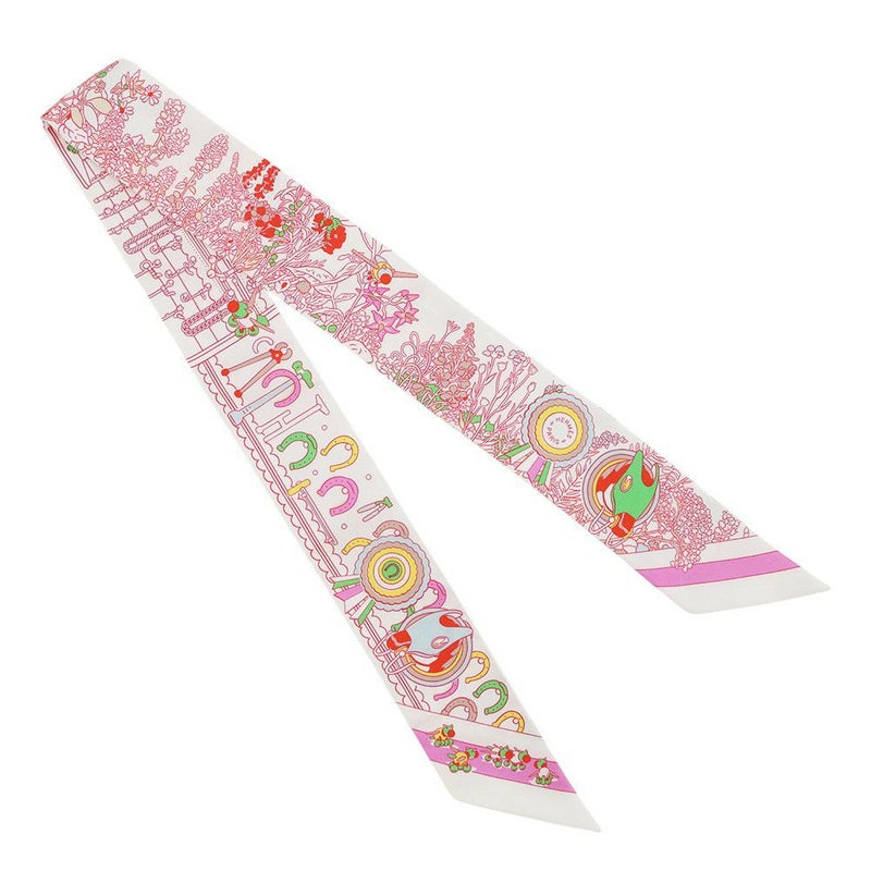 エルメス スカーフ ツイリー ポニー・ピット・ストップ Pony Pit Stop HERMES シルクツイル 2025年秋冬