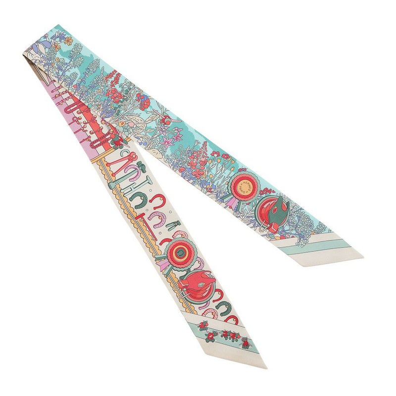 エルメス スカーフ ツイリー ポニー・ピット・ストップ Pony Pit Stop HERMES シルクツイル 2025年秋冬