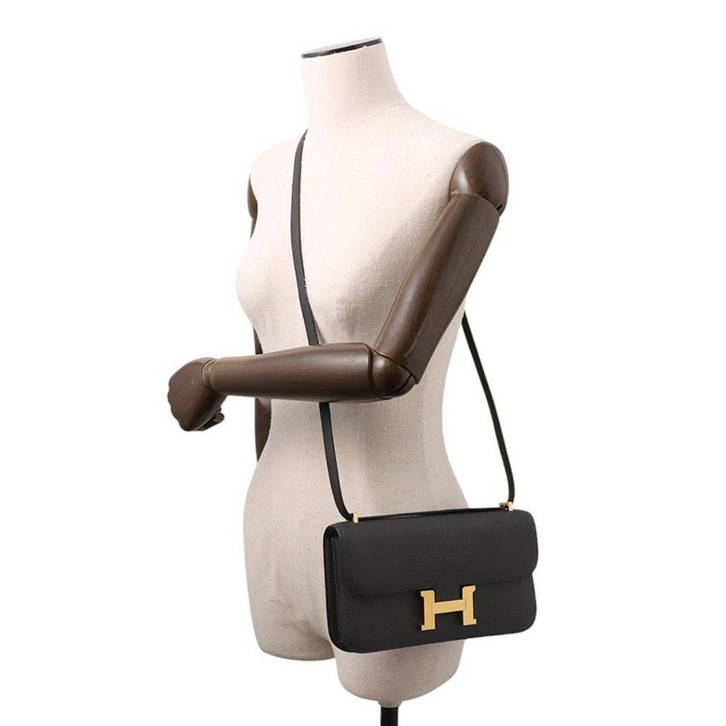 エルメス コンスタンス エラン ミロワール ブラック/ゴールド金具 エプソン K刻印 黒