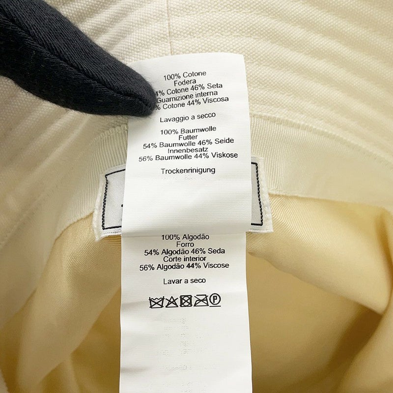 エルメス ハット ジーン・サンシャイン コットン サイズ56 HERMES 帽子 バケットハット