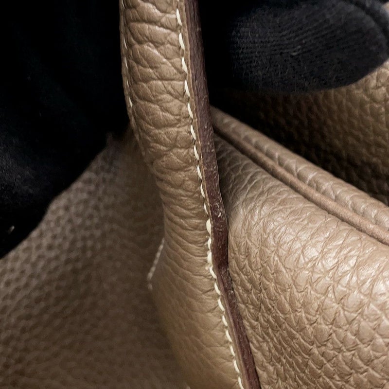 エルメス トートバッグ ヴィクトリア2 35 エトゥープ/シルバー金具 トリヨンクレマンス U刻印