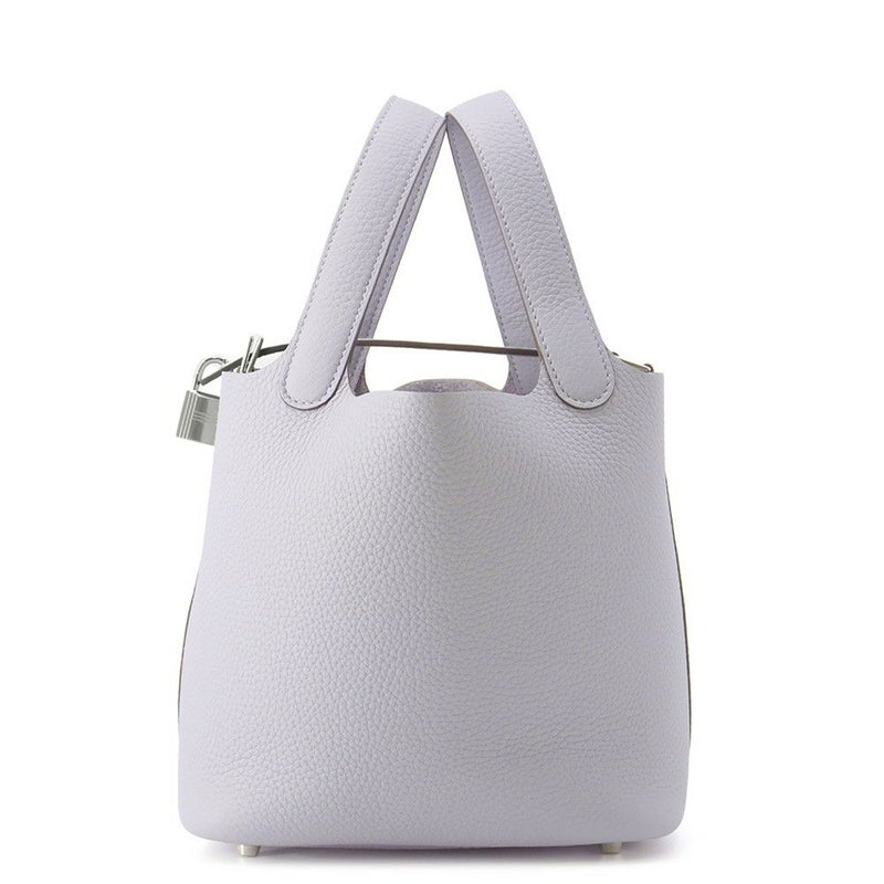 エルメス ハンドバッグ ピコタンロックPM グリパンタン/シルバー金具 トリヨンクレマンス K刻印