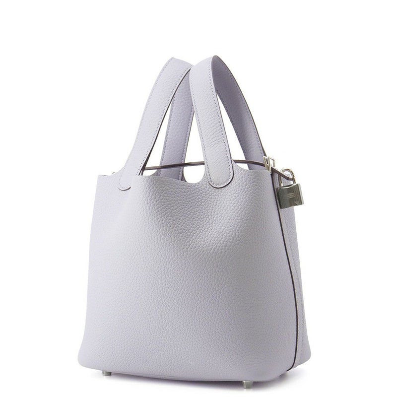 エルメス ハンドバッグ ピコタンロックPM グリパンタン/シルバー金具 トリヨンクレマンス K刻印