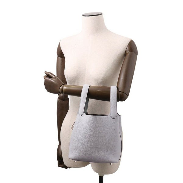 エルメス ハンドバッグ ピコタンロックPM グリパンタン/シルバー金具 トリヨンクレマンス K刻印