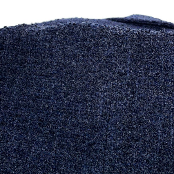 シャネル ロングコート ココマーク ツイード ウール レディースサイズ36 P73360 CHANEL アウター