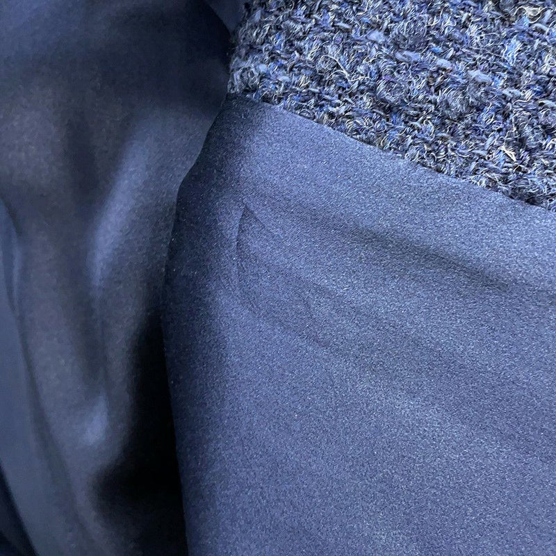 シャネル ロングコート ココマーク ツイード ウール レディースサイズ36 P73360 CHANEL アウター