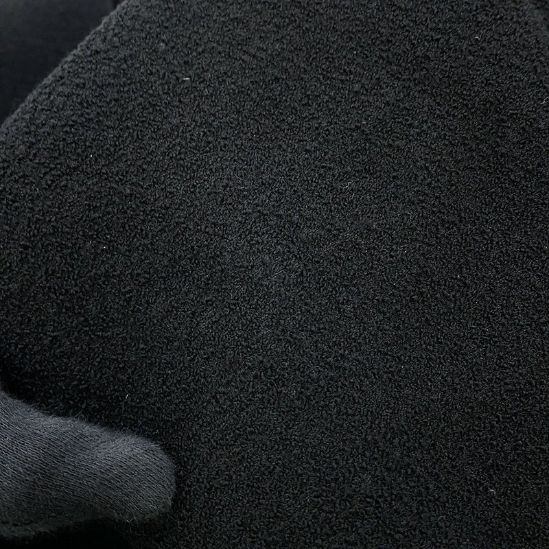 シャネル ジャケット ノーカラー カメリアボタン ウール レディースサイズ44 P52753 CHANEL アウター 黒