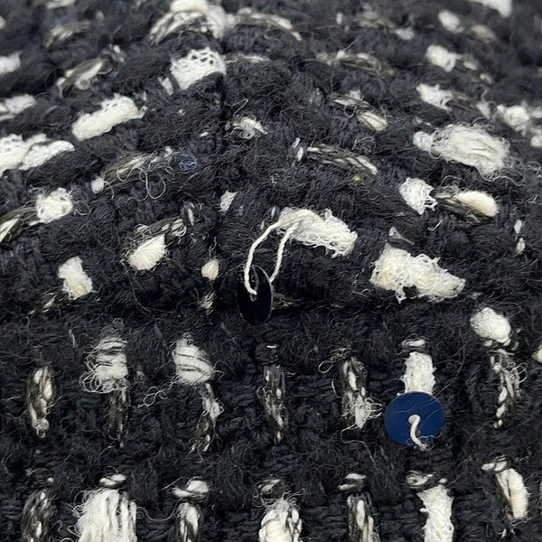 シャネル スカート ココマーク ツイード タイトスカート ウール レディースサイズ38 P65335 CHANEL 黒