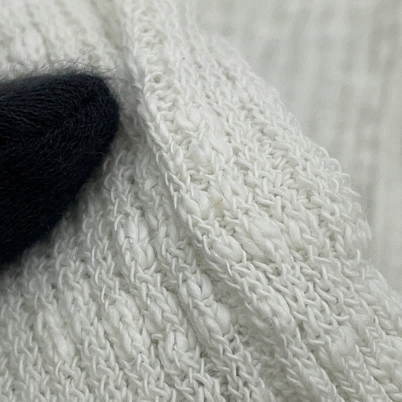 シャネル カーディガン ココビーチ ココボタン コットン レディースサイズ36 P78600 CHANEL 白