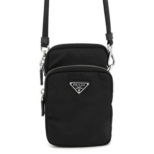 プラダ スマートフォンケース Re-Nylon ナイロン 2ZT024 PRADA 黒