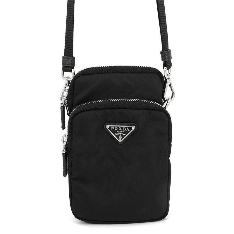 プラダ スマートフォンケース Re-Nylon ナイロン 2ZT024 PRADA 黒