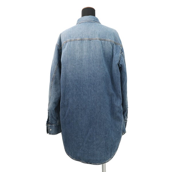 グッチ ジャケット インターロッキングG デニムジャケット コットン レディースサイズ38 772882 GUCCI 中綿 アウター