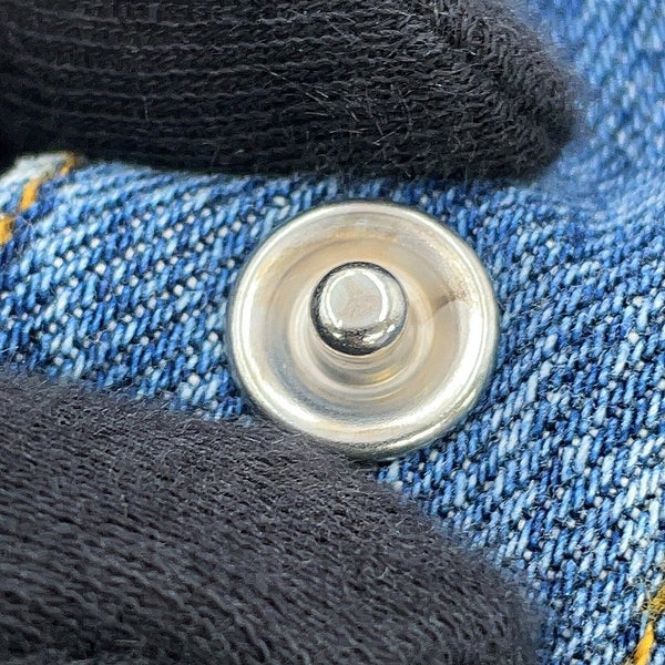 グッチ ジャケット インターロッキングG デニムジャケット コットン レディースサイズ38 772882 GUCCI 中綿 アウター