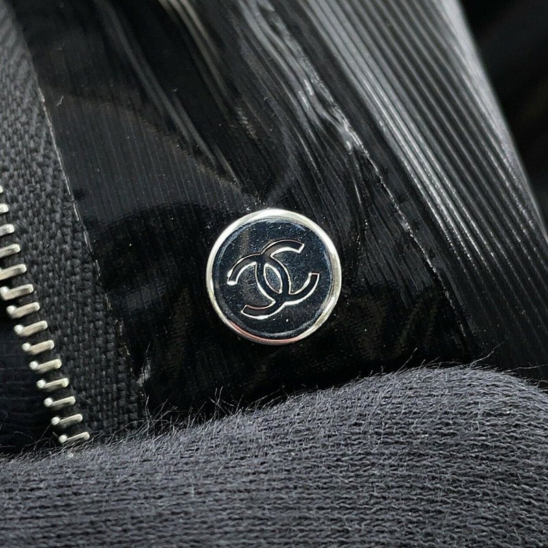 シャネル ブルゾン ビジューボタン テクニカルファブリック ブルゾン レディースサイズ36 P77341 CAHNEL アウター 黒