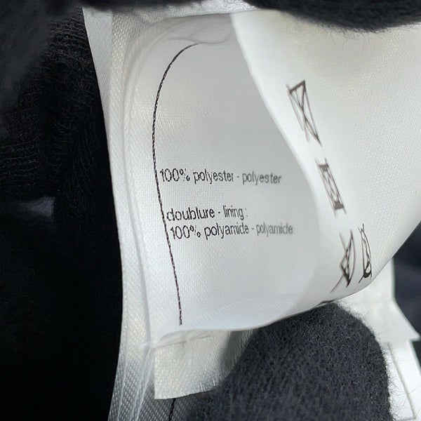 シャネル ブルゾン ビジューボタン テクニカルファブリック ブルゾン レディースサイズ36 P77341 CAHNEL アウター 黒