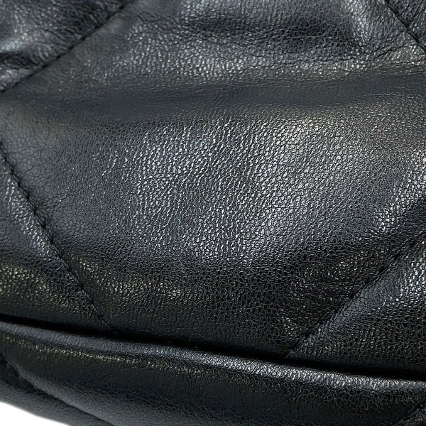 シャネル チェーンショルダーバッグ マトラッセ ココマーク CHANEL19 ラムスキン AS1160 CHANEL 2way 黒
