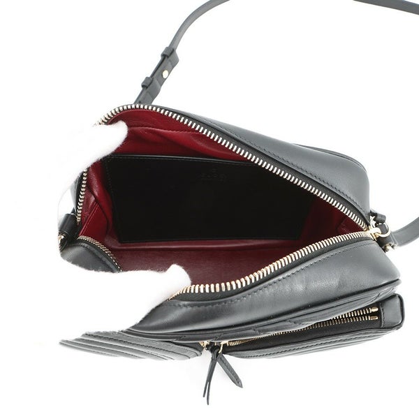 グッチ チェーンショルダーバッグ GGマーモント キルティング スモール 798715 GUCCI 黒