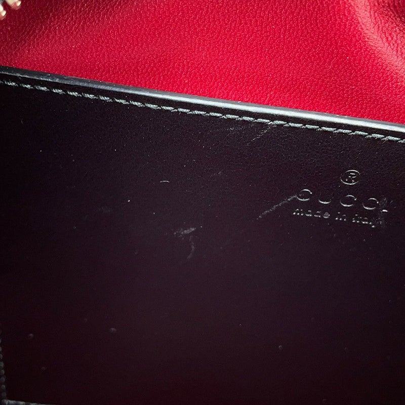 グッチ チェーンショルダーバッグ GGマーモント キルティング スモール 798715 GUCCI 黒