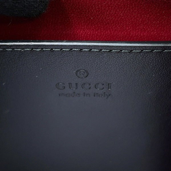グッチ チェーンショルダーバッグ GGマーモント キルティング スモール 798715 GUCCI 黒