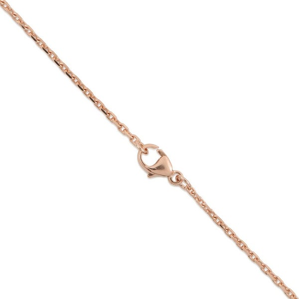 エルメス ネックレス ミニ・ポップアッシュ ブラック/ピンクゴールド金具 HERMES アクセサリー 黒