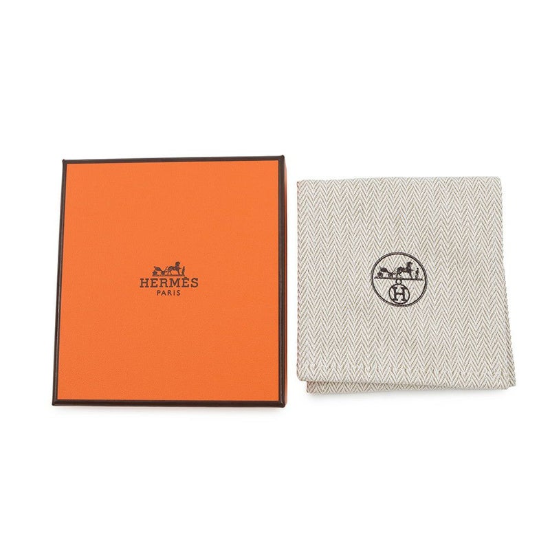 エルメス ネックレス ミニ・ポップアッシュ ブラック/ピンクゴールド金具 HERMES アクセサリー 黒