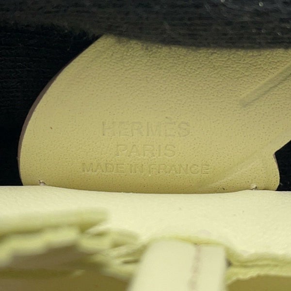 エルメス バッグチャーム ロデオPM ペガサス ジョーヌミルトン ラムスキン W刻印