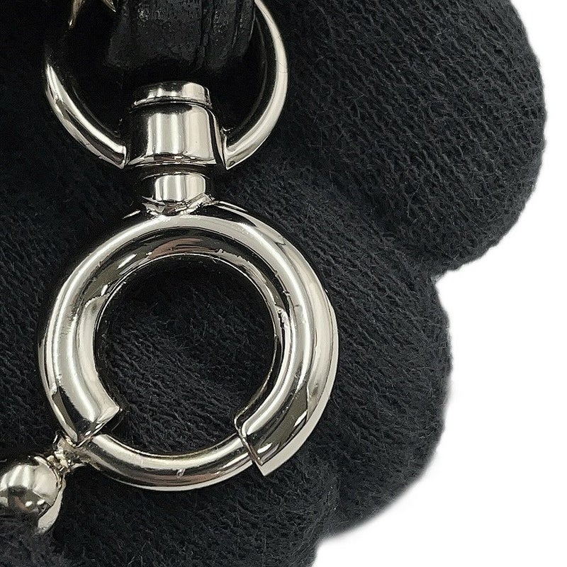 シャネル ハンドバッグ マトラッセ ココマーク ボーリングバッグ カーフレザー CHANEL 2WAY 黒