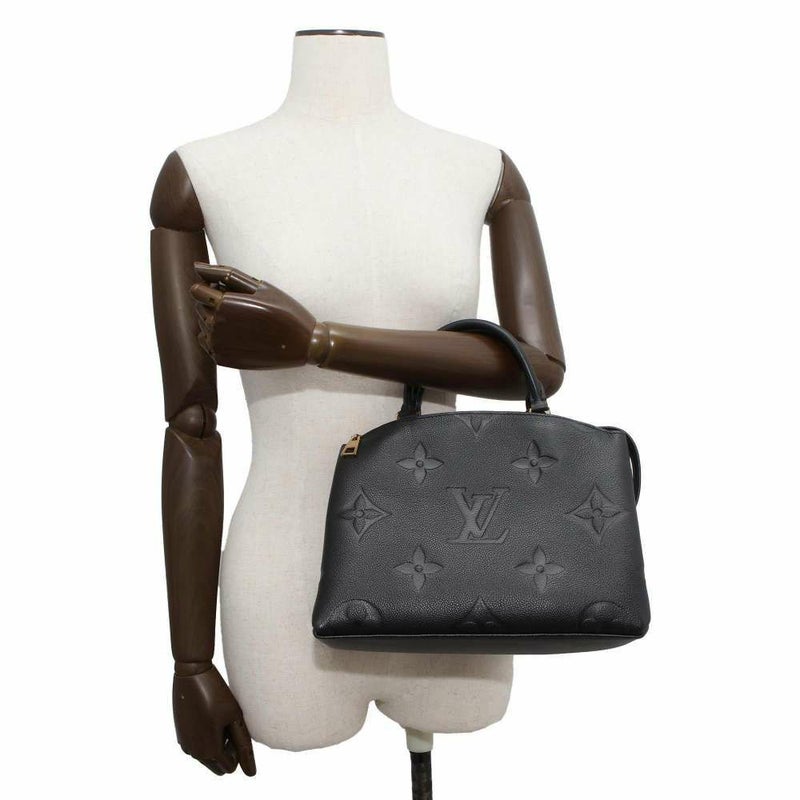 ルイヴィトン ハンドバッグ モノグラム・アンプラント プティ・パレPM M58916 ヴィトン 2wayショルダーバッグ 黒