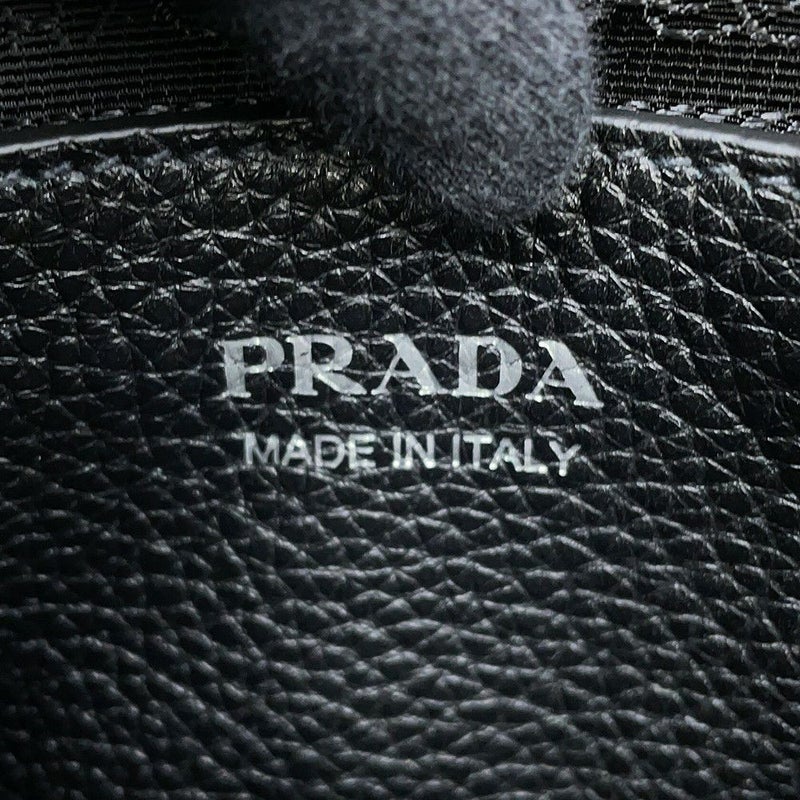 プラダ ショルダーバッグ ヴィッテロダイノ レザー 1BH082 PRADA 黒