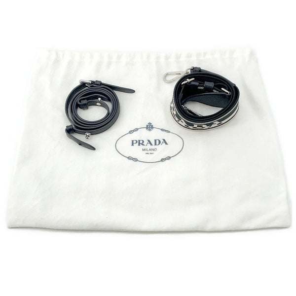 プラダ ショルダーバッグ ヴィッテロダイノ レザー 1BH082 PRADA 黒