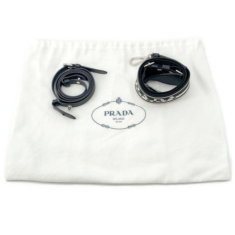 プラダ ショルダーバッグ ヴィッテロダイノ レザー 1BH082 PRADA 黒