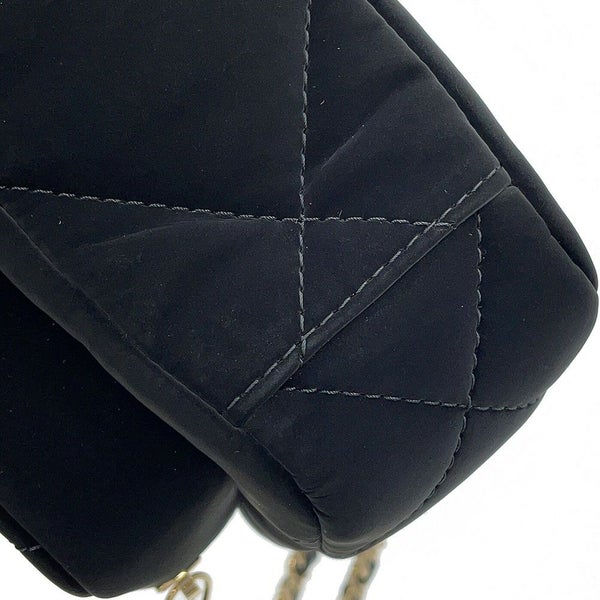 シャネル チェーンショルダーバッグ マトラッセ ココマーク ココネージュ チェーンクラッチ CHANEL 2way 黒