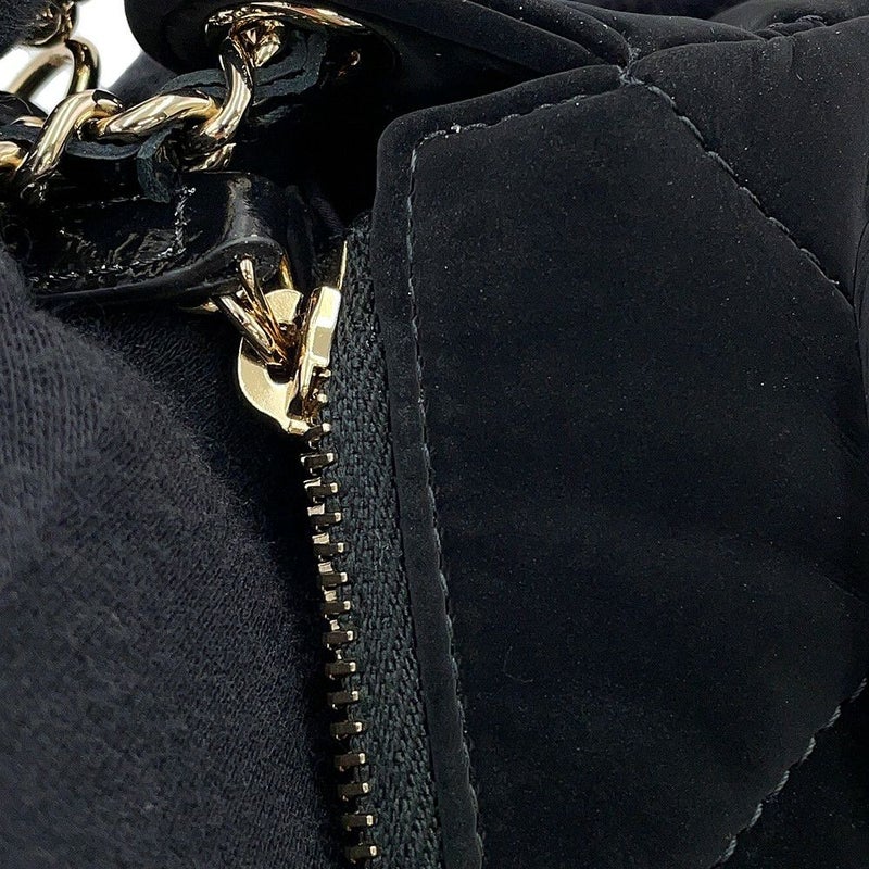 シャネル チェーンショルダーバッグ マトラッセ ココマーク ココネージュ チェーンクラッチ CHANEL 2way 黒