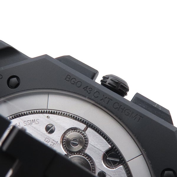 ブルガリ オクト フィニッシモ クロノグラフ GMT 103278/BGO43CXTCHGMT BVLGARI 腕時計 黒文字盤