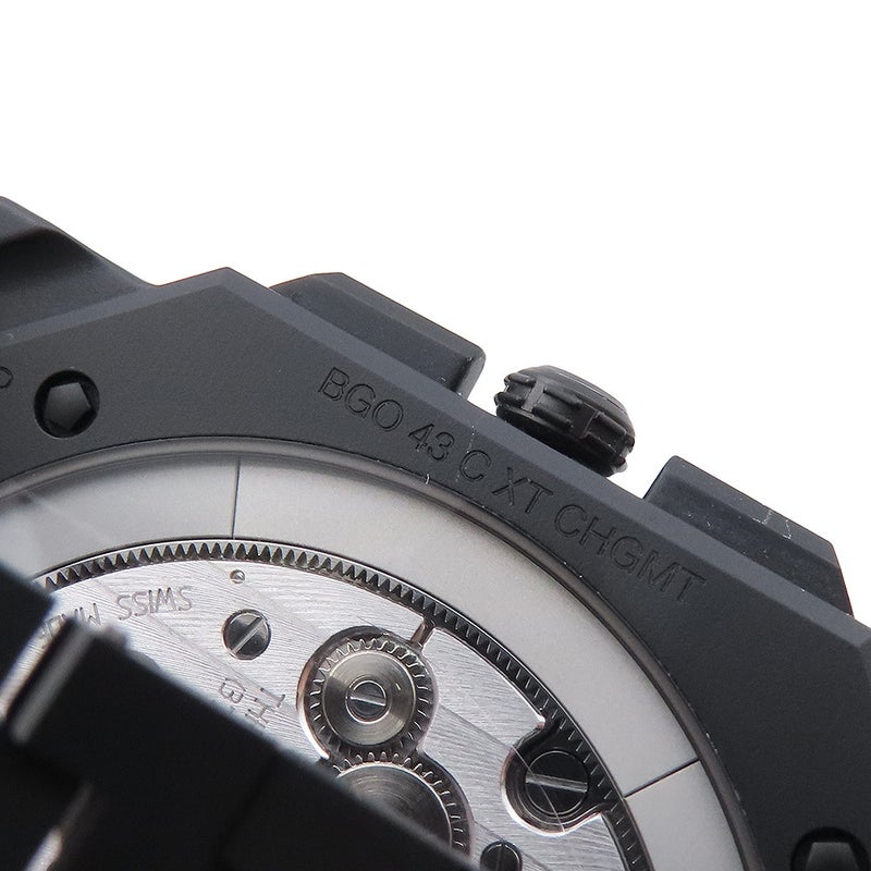 ブルガリ オクト フィニッシモ クロノグラフ GMT 103278/BGO43CXTCHGMT BVLGARI 腕時計 黒文字盤