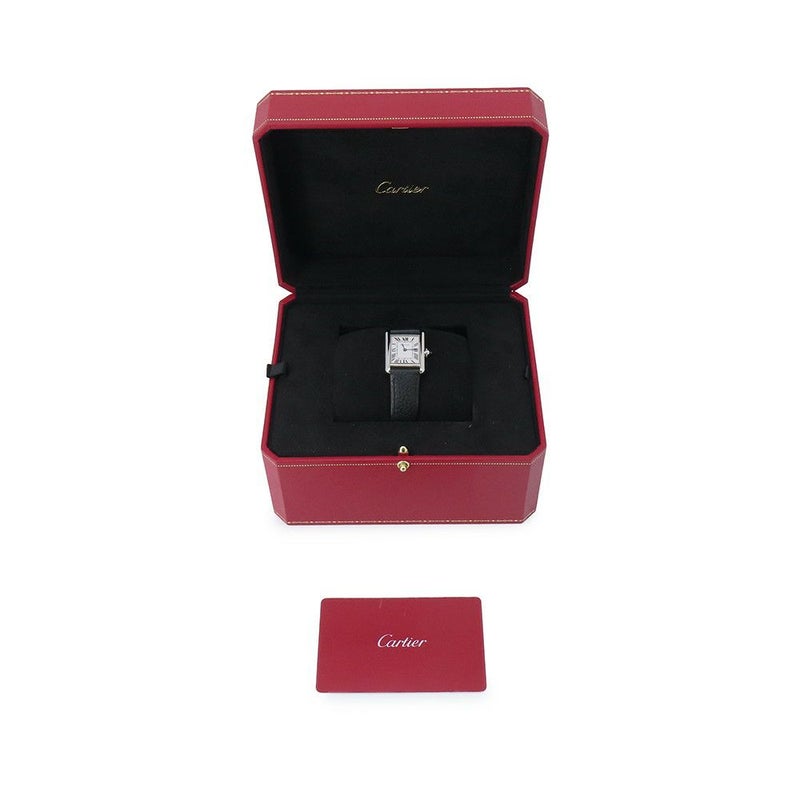 カルティエ タンク マスト SM WSTA0042 Cartier 腕時計 シルバー文字盤 クォーツ