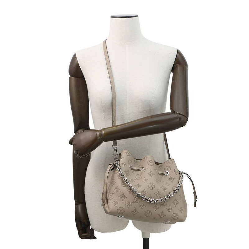 ルイヴィトン ハンドバッグ モノグラム・マヒナ ベラ M57201 LOUIS VUITTON 2way 巾着バッグ