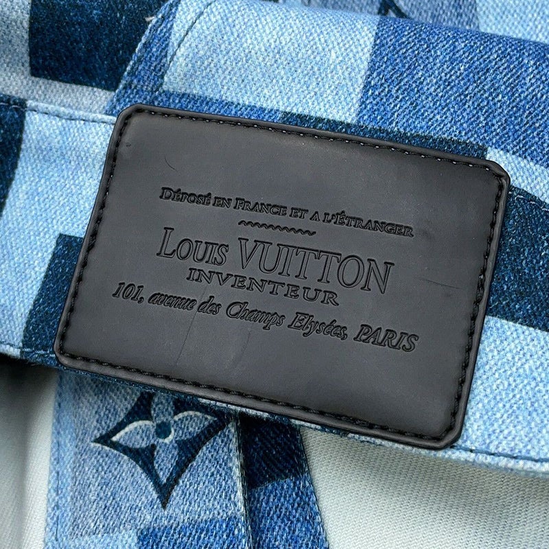 ルイヴィトン デニムジャケット モノグラム・デニム コットン レディースサイズ34 LOUIS VUITTON