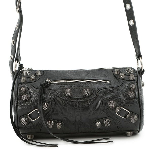 バレンシアガ ショルダーバッグ ル カゴール シリンダー レザー 771716 BALENCIAGA バッグ 黒