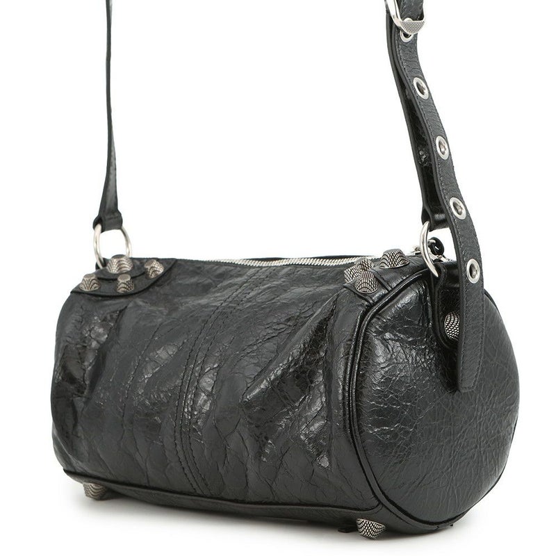 バレンシアガ ショルダーバッグ ル カゴール シリンダー レザー 771716 BALENCIAGA バッグ 黒