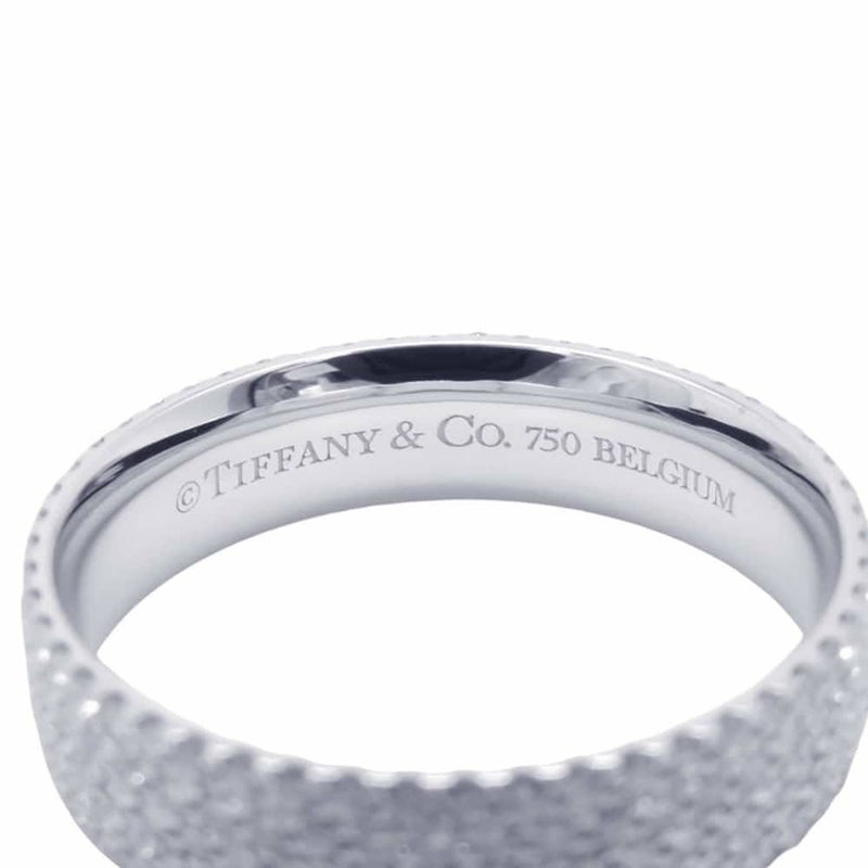 ティファニー リング メトロ 5ロウ リング ダイヤモンド K18WGホワイトゴールド サイズ13号 Tiffany&Co. 指輪 ジュエリー