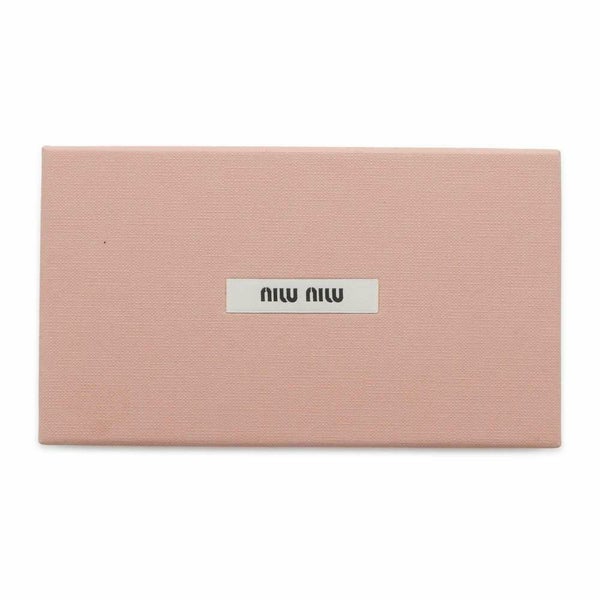 ミュウミュウ コインケース レザー ドット 5MB006 Miu Miu カードケース 財布