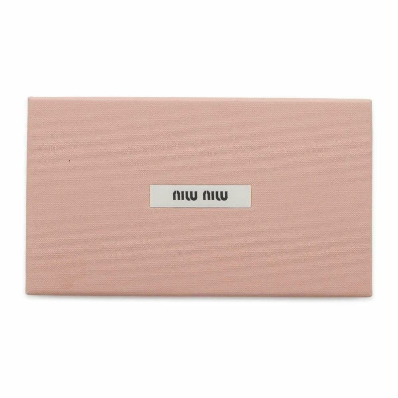 ミュウミュウ コインケース レザー ドット 5MB006 Miu Miu カードケース 財布