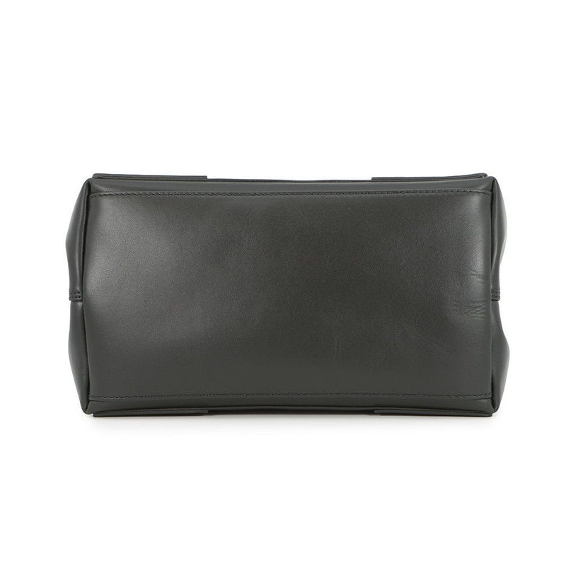 バレンシアガ トートバッグ ネイビーカバス S ポーチ付 オールレザー 339933 BALENCIAGA 黒 オールレザー