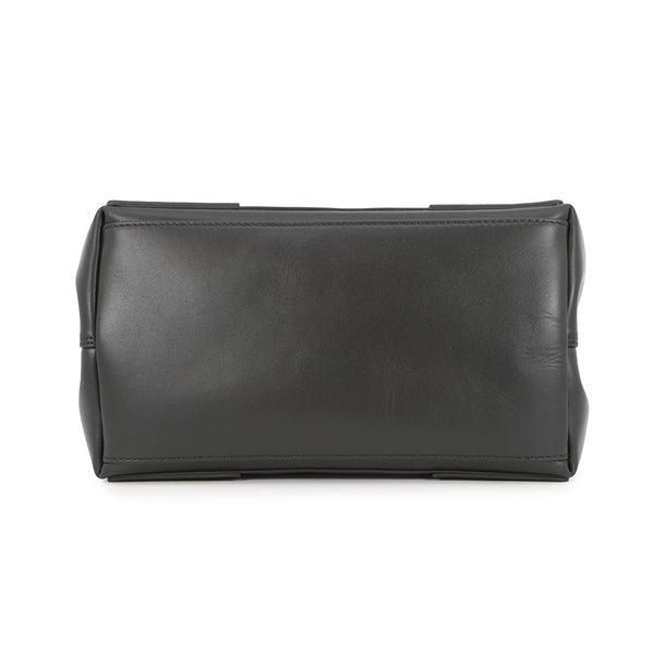 バレンシアガ トートバッグ ネイビーカバス S ポーチ付 オールレザー 339933 BALENCIAGA 黒 オールレザー