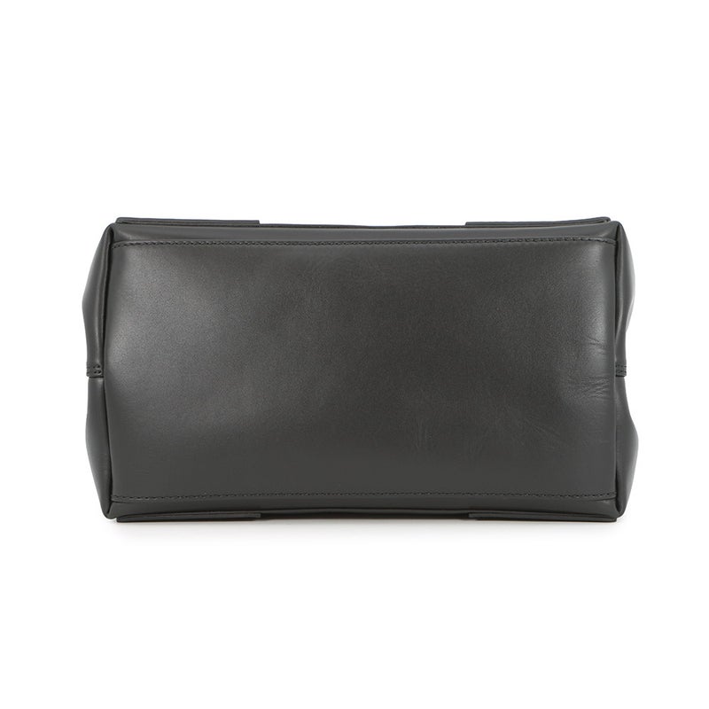 バレンシアガ トートバッグ ネイビーカバス S ポーチ付 オールレザー 339933 BALENCIAGA 黒 オールレザー