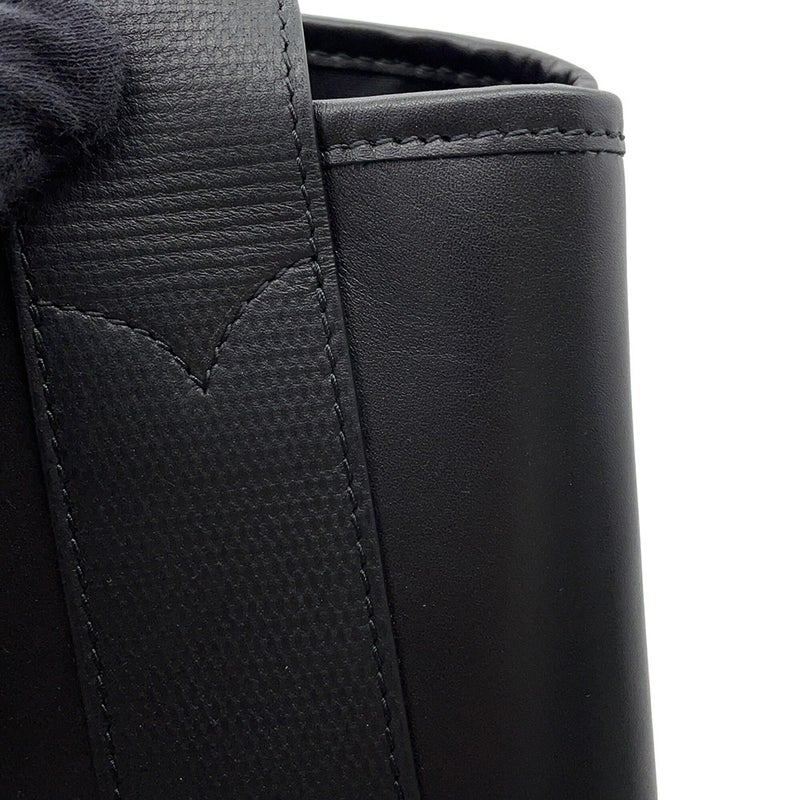 バレンシアガ トートバッグ ネイビーカバス S ポーチ付 オールレザー 339933 BALENCIAGA 黒 オールレザー