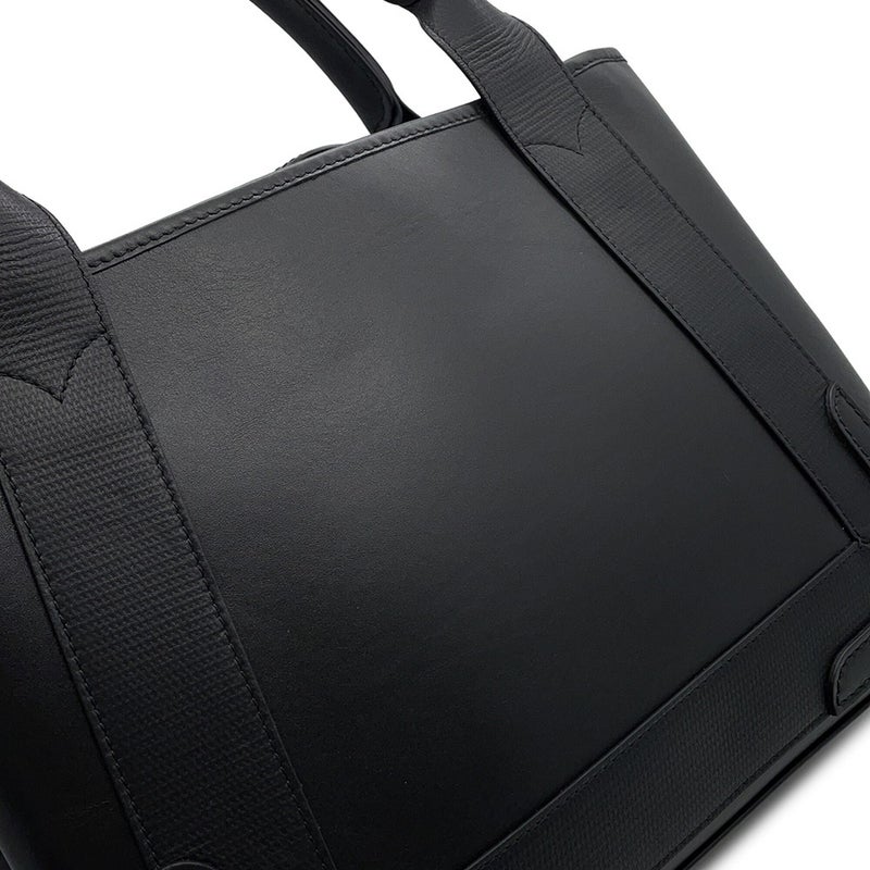 バレンシアガ トートバッグ ネイビーカバス S ポーチ付 オールレザー 339933 BALENCIAGA 黒 オールレザー